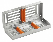 101-27721A 5 Piece Locking Instrument Cassette Tray Orange