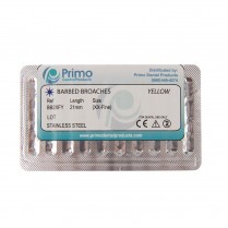 101-BBCB Primo Barbed Broaches Coarse Black (10)