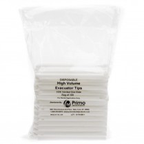101-HVE Primo HVE High Volume Evacuator Tips Vented One Side (100)