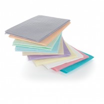 101-PBBG Primo Patient Bib 2-Ply w/Poly 13x18 Beige (500)