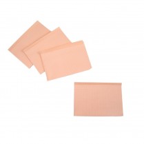 101-PBPE Primo Patient Bib 2-Ply w/Poly 13x18 Peach (500)