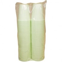 140-CXGR Crosstex Plastic Cups Green 5oz (1000)