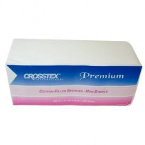 140-ENCC4 Crosstex Premium Exodontia Sponge Cotton Filled 4x4 (2000)