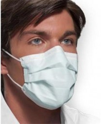 140-GCFCX Crosstex Ultra Earloop Mask No Fog Blue L3 (40)