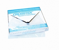 140-L3CPW Crosstex Headrest Cover Plastic White 9X14 (250)