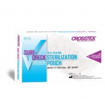 140-SCM2 Crosstex Sure-Check Sterilization Pouches 5.25 X 10 (200)