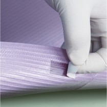 140-WPXBLT Sani-Tab Polyback Bib Blue