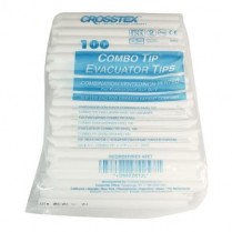 140-ZET Crosstex Evacuator Tips High Volume Vented (100)
