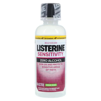 151-23595 Listerine Sensitivity Zero Fresh Mint 3.2oz (24)