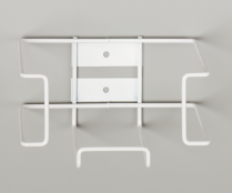 160-1856 Hold It Earloop Pleated Mask Holder