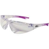 160-3760CP Palmero Chic Eyewear Clear Frame W/Pink Tips/Clear Lens