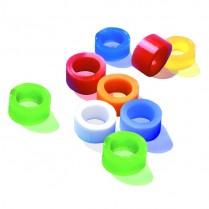 210-CR5 Pca Color Code Rings Green (100)