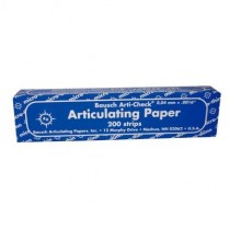 211-BK09 Bausch Articulating Paper Bk-09 X-Thin Blue (200)