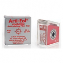 211-BK31 Bausch Arti-Fol Film Red Single Sided 12Mic