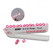 220-70Z100C Zirc Ez Id Instrument Rings Small Yellow (25)***Discontinued