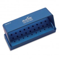 316-AB1351U Axis Aluminum Bur Block 9 FG/18 RA Blue