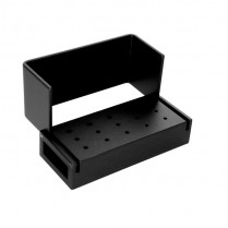 316-AB3201B Axis Aluminum Bur Block 10FG/5Ra Black