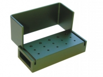 316-AB3301T Axis Aluminum Bur Block 5FG/10Ra Green