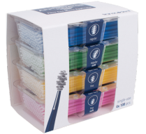 339-FS0000441 Appliquator Microbrush Applicators Regular Blue***Obsolete**