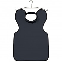 358-31389 Clive Craig Lead-Free Apron Charcoal Microfiber  W/Collar