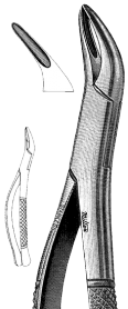 360-DEF69 Miltex #69 Extracting Forceps