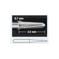 380-18014 SS-White FiSSurotomy Bur Micro Ntf (10)