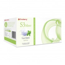 407-S3090L Cranberry S3 Mint Scented Procedural Facemask Lavender  L2(5