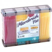 417-PF400 Microbrush Plus Fine Assorted Pink/Yellow (400)