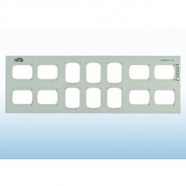 426-25225 Film Mount Cardboard Flow 8H 6V #2 (100)