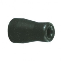 428-B10113 Saliva Ejector Tip Silicone (Autoclavable) Black (1)