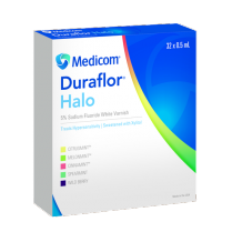 430-1015WB250 Duraflor Halo 5% Fluoride Varnish Wild Berry (250)