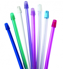 430-712 Medicom Saliva Ejector Clear Lavender w/LavenderTip (1000)