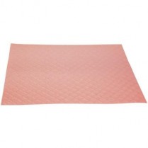 451-917406 Tidi Bib/Towel Mauve 3-Ply W/ Poly Waffle (500)