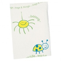 451-981410 Tidi Bugs & Things Towels 2-ply w/Poly 10 x13 (250)