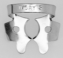 520-50057322 Ivory Rubber Dam Clamp 3