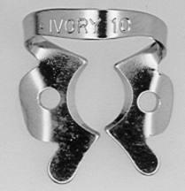 520-50057338 Ivory Rubber Dam Clamp 10
