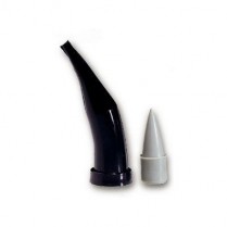 560-240001 Tubes & Plugs Black Opaq (100)