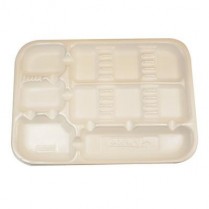 642-DT00W Protray Disp Tray Divided White