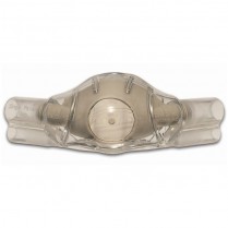 897-330379 Clearview Single Use Nasal Hood Pedo Unscented Grey (12)