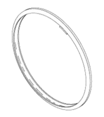 908-KVG001 KaVoKlave/Prestige Door Gasket Green