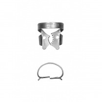 950-RDCM13A Clamp,Rubber Dam #13A Satin Steel