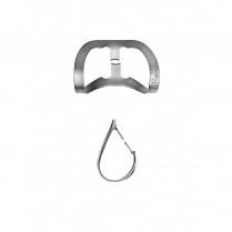 950-RDCM212 Clamp,Rubber Dam #212 Satin Steel