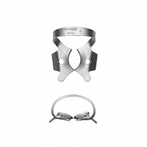 950-RDCM5 Clamp,Rubber Dam #5 Satin Steel