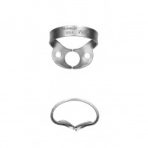 950-RDCMW8A Clamp,Rubber Dam #W8A Satin Steel