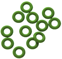 950-UGRNORING Hf Ultrasonic Insert O-Rings Green (12)