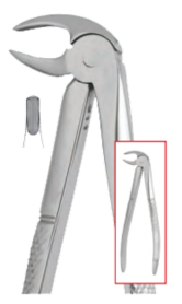 951-FE13 Nordent Extracting Forceps Lower Bicuspid English #13