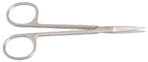 951-S301 Nordent Iris Scissors 4.5" Straight