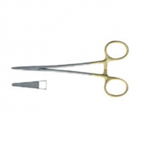 955-C6C A. Titan Needle Holder Crilewood 6" w/Carbide Curved Tip