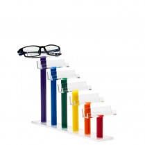 colorful eyewear display