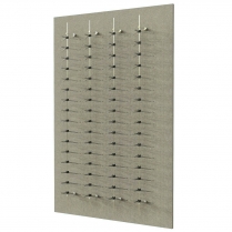 eyewear display, frame display rods, panel system, optical space design